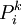 P^k_i